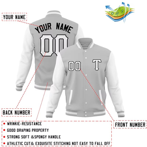 Veste de baseball vintage pour homme, style universitaire, col montant, hiver, écologique, coupe-vent, respirante - Product Image 4