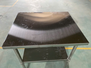 Table de banc de cuisine commerciale en acier inoxydable 201 304 pour utilisation au restaurant - Product Image 5