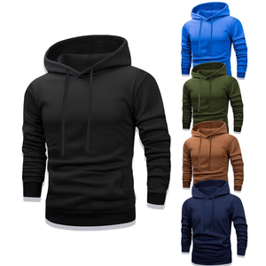 Sweats à capuche et sweat-shirts confortables à manches longues pour hommes Nouveau design en multicolore 100% coton Motif imprimé d'hiver - Product Image 1