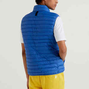Gilet de printemps pour hommes, coupe ajustée, imperméable, élégant, respirant, confort, nouveauté, couleurs personnalisées, service OEM - Product Image 6