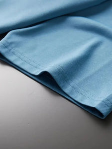 Nueva Camiseta de algodón 100% ajustada de verano para hombre a la moda, Camiseta deportiva informal de manga larga, ropa mixta a granel, ropa usada - Product Image 5