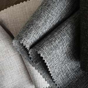 Tela de poliéster de alta calidad con textura de terciopelo para muebles, tapicería suave de poliéster, tela tejida para sofá, jacquard bordado de peso medio. - Product Image 1