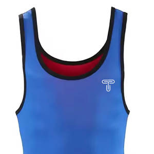 เสื้อกล้ามคอลูกเรือของผู้ชายสำหรับยิมเสื้อกล้ามพิมพ์ลายซับลิเมชันสำหรับฟิตเนสออกกำลังกาย - Product Image 4