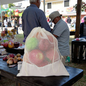 Bohemian Cotton <b>Net</b> <b>Bag</b>-Eco-Friendly & Portable - Product Image 1