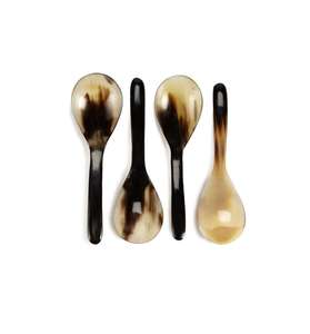 Meilleur ensemble de couverts en corne de cuillères de conception de finition, meilleure vaisselle, conception de finition personnalisée disponible - Product Image 6