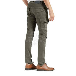 กางเกงยีนส์ผู้ชายไซส์ใหญ่ สำหรับใส่กลางแจ้ง กางเกงยีนส์ผู้ชายสำหรับออกกำลังกาย ผ้าฝ้าย 100% กางเกงผู้ชายแบบซัก - Product Image 2