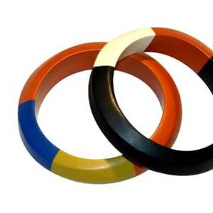 กำไลเรซิ่นสำหรับผู้หญิงสร้อยข้อมือกำไลข้อมือเรซินเครื่องประดับแฟชั่นทำมือ - Product Image 3