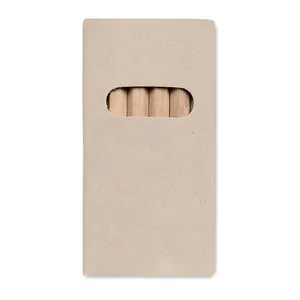 Ensemble de 6 crayons de couleur personnalisés ABIGAIL Gadgets personnalisés - Product Image 3