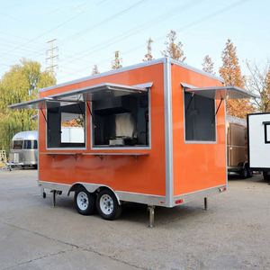 Remorque de boulangerie mobile avec fours à convection et vitrines pour les pâtissiers professionnels et les marchés locaux - Product Image 1