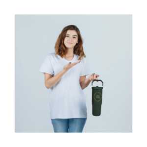 Vaso Térmico de Viaje de 0.85L (30oz) con Asa y Pajita, Diseño El Señor de los Anillos, Botella de Vacío para Bebidas Frías o Calientes, Material PC - Product Image 4