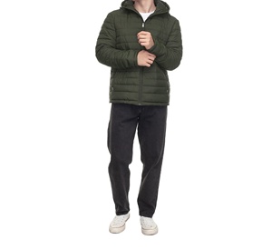 Pakistan Factory Made Puffer Jacket Windbreaker Wholesale <b>Body</b> <b>Warmer</b> Outdoor Puffer Custom Logo Long Sleeve Jackets Men - Product Image 1