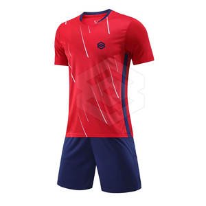 2024 conjunto de camisetas de fútbol con logotipo personalizado estilo camiseta de fútbol en blanco para hombres uniforme de equipo estampado ropa de fútbol - Product Image 5