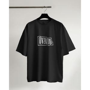 เสื้อยืดสีดำลำลองสำหรับผู้ชายเสื้อยืดผ้าฝ้าย100% สั่งทำสำหรับผู้ชายเสื้อยืดแฟชั่นโอเวอร์ไซส์วัยรุ่นง่าย - Product Image 3