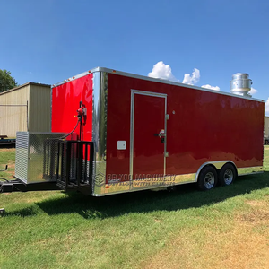 Remolque de comida móvil, cocina de concesión personalizable para catering al aire libre, Exportación al por mayor, suministro de embalaje global - Product Image 5