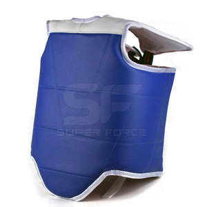 อุปกรณ์ป้องกันหน้าอกสำหรับชกมวยทำจากหนัง PU มีการเย็บที่แข็งแรงและสวมใส่สบาย - Product Image 2