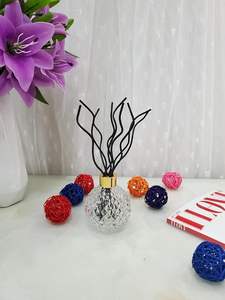 High Performance Scented Sustainable Wavy Rattan Home <b>Reed</b> <b>Diffuser</b> Fiber Sticks Natural Color Stocked Essential <b>Oil</b> 3*200mm - Product Image 3