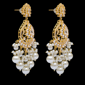 Boucles d'oreilles Label Pro Quality Cheap Price Hot Selling Boucles d'oreilles de haute qualité en laiton personnalisé pierre naturelle Boucles d'oreilles classiques pour femmes PK - Product Image 3