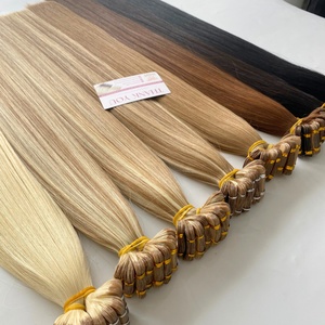 Tendance couleur ruban de cheveux humains dans les extensions cuticule aligné prix de gros longue durée 100% cheveux vietnamiens bruts meilleure qualité - Product Image 3