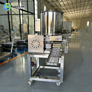 Ligne <span class=keywords><strong>de</strong></span> transformation alimentaire utilisant un presse-patties <span class=keywords><strong>pour</strong></span> la préparation <span class=keywords><strong>de</strong></span> plats rapides dans une cuisine centralisée - Product Image 4