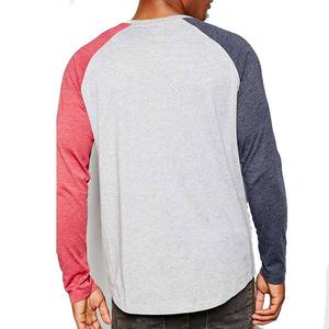 Camiseta de manga larga ajustada a la moda Logotipo de impresión personalizado Estilo de lujo Ropa de fábrica Gimnasio Camiseta de manga corta Diseño en blanco - Product Image 6