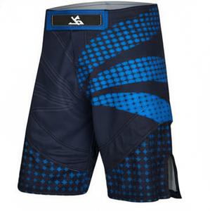 Shorts d'arts martiaux unisexes de qualité supérieure, taille plus, design personnalisé, extensibles, légers, respirants, séchage rapide, 100% coton - Product Image 5