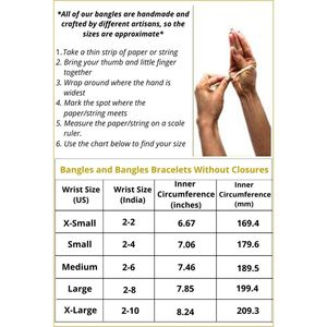 ชุดกำไลข้อมืออินเดียชุดเครื่องประดับคริสตัลพลอยเทียมสไตล์บอลลีวู้ดสำหรับผู้หญิง (4ชิ้น) - Product Image 2