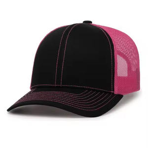 Gorra de golf personalizada con logotipo bordado Sombrero deportivo de punto de contraste de sarga de algodón ajustable para jugadores y eventos - Product Image 1