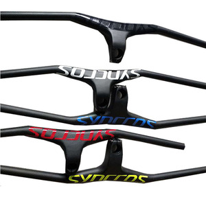 <span class=keywords><strong>SYNCROS</strong></span> T700 28,6*31,8 MM 90 100 120MM 780 800MM bicicleta fibra de carbono manillar integrado - Product Image 2