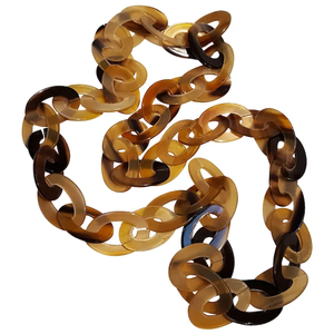 Collares de Cuerno Natural Hechos a Mano para Mujer, Joyería Ecológica de Cuerno de Búfalo para Bodas y Regalos - Product Image 4