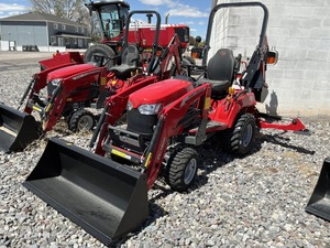 Tractor Massey Ferguson 1GC.25B usado con cargador frontal y retroexcavadora con bomba central y componentes de cojinetes - Product Image 4