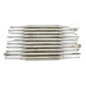 Instrumental Quirúrgico Dental Navel, Juego de 10 Separadores de Periósteo de Doble Extremo de Acero Inoxidable, Certificado CE - Product Image 6