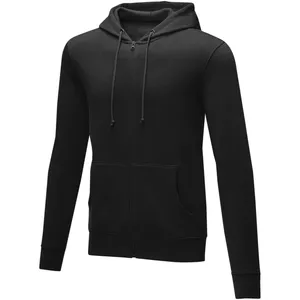 Theron Full Zip <b>Hoodie</b> with <b>Zipper</b> Promotional Full Zip Sweatshirt for <b>Men</b> - Product Image 2