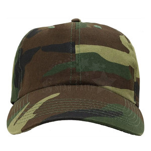 Sombreros de béisbol con estampado de camuflaje personalizado para hombre Sombrero curvo de estilo deportivo para precio al aire libre - Product Image 4