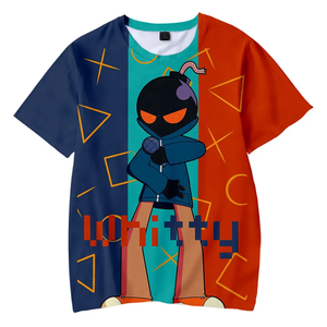 Vente en gros, conception personnalisée et logo imprimé, image pour hommes, t-shirts à manches courtes, T-Shirt à Logo imprimé, T-Shirt de qualité - Product Image 3