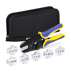 Portaherramientas de Tela Oxford de PU de Alta Calidad |   Bolsa de Almacenamiento Multiusos |   Estuche Organizador Portátil para Matrices de Crimpadora de Cables | - Product Image 2