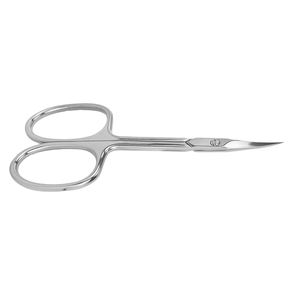 Tijeras para cutículas de uñas de Salón de la mejor calidad, hoja curva, Punta Extra afilada, acero de alto carbono, acabado Dall, tijeras para cutículas de uñas - Product Image 6