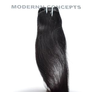 Venta al por mayor de mechones rectos indios crudos del vendedor de la India pelo Remy indio crudo barato indio cutícula alineada proveedor de cabello humano - Product Image 1