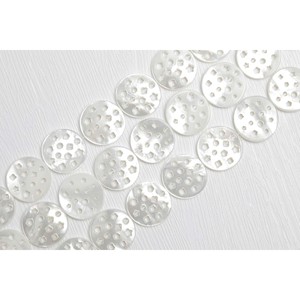 Collar de Perlas de Concha y Coral Redondas Elegantes - SG0024V1 - Product Image 1