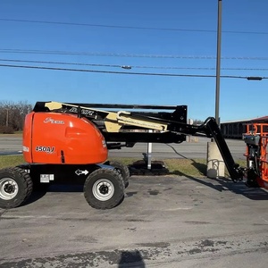 รถกระเช้าบูมยืดไสลด์ได้ JLG 450AJ ขนาด 18 เมตร ขับเคลื่อนด้วยตัวเอง ใช้เครื่องยนต์ดีเซล/เบนซิน ระยะเอื้อมแนวนอน 35 เมตร ระบบไฮดรอลิก สำหรับยกคน/งานบนที่สูง - Product Image 5