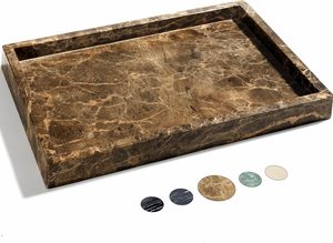 Natural White Marble Bathroom <b>Tray</b> Stylish Decorative Jewelry Organizer and Countertop <b>Vanity</b> Essential Set for Your Bathroom - Product Image 6