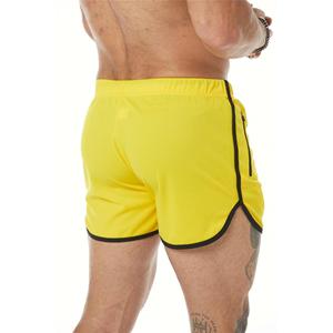 Pantalones cortos deportivos al por mayor para hombre, pantalones cortos de entrenamiento cruzado para gimnasio con compresión interna, ropa para correr y entrenamiento, etiqueta personalizada disponible - Product Image 2