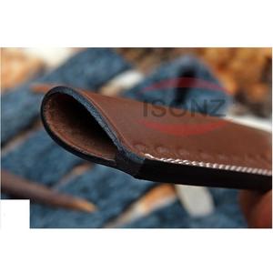 <b>Multi</b> <b>Tool</b> <b>Camping</b> Hunting Outdoor Chef Knife Leather Case & Sheaths OEM ODM Customizable ISONZ LEATHER ZONE Square 4 Inches - Product Image 2