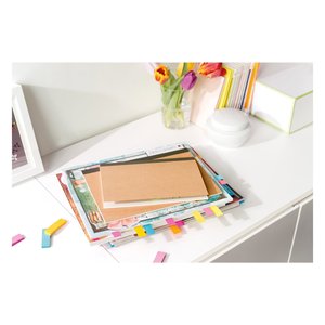 670 Assorted Sticky <b>Bookmarks</b> 5 Pads of 100 Sheets Each 1.5x5cm Post-It Notes - Product Image 2