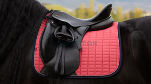 เบาะอานม้าแบบอังกฤษผ้าบุด้านในนุ่มทนทานผ้าฝ้ายผสมระบายอากาศได้ดีดีไซน์แบบกำหนดเองได้ - Product Image 5