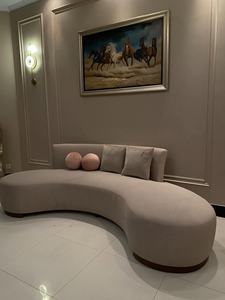 Juego de Sofás para Sala de Estar Estilo Nórdico DREAMLIKE, Sofá Cómodo, Sofá Modular Tipo Nube Blanca - Product Image 5