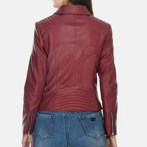 Chaqueta de cuero para mujer de último estilo, venta al por mayor, chaqueta de cuero para mujer, chaqueta de cuero de la mejor calidad - Product Image 4