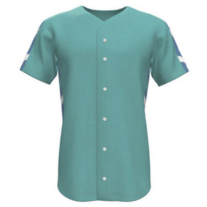 Maillot de baseball au design unique du fabricant, sur mesure, grande taille, 100 % polyester, respirant, séchage rapide, unisexe, adulte, dernière collection - Product Image 2