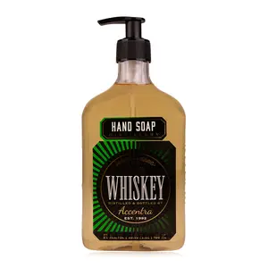 Sapone per le mani whisky in pompa dispenser sapone, 460ml, fragranza: whisky saponi fatti a mano all'ingrosso