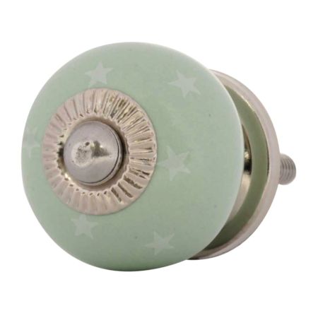 Sage Green Ceramic Kitchen Cabinet Knobs - 2.54 cm Dresser Pulls for Modern  Furniture, Bulk Drawer Hardware