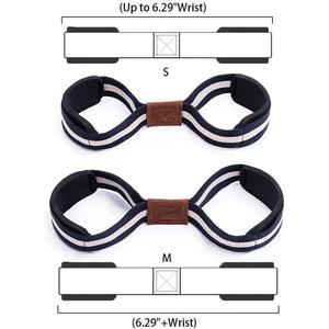 Chiffre 8 sangles de levage unisexe avec logo personnalisé Chiffre 8 sangles d'haltérophilie en coton de meilleure qualité Sangles de gymnastique à double boucle - Product Image 3